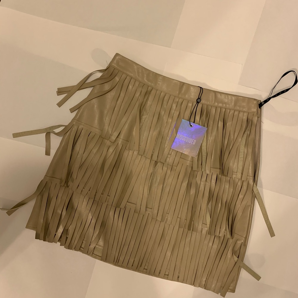 Missguided Fringe Skirt